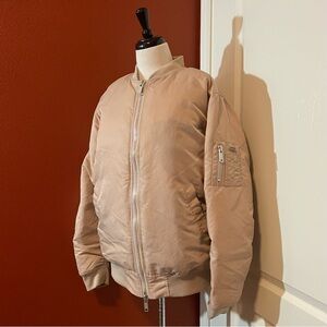 Kith Men’s Classic MA-1 Astor‎ Nylon Feather Down Bomber Jacket